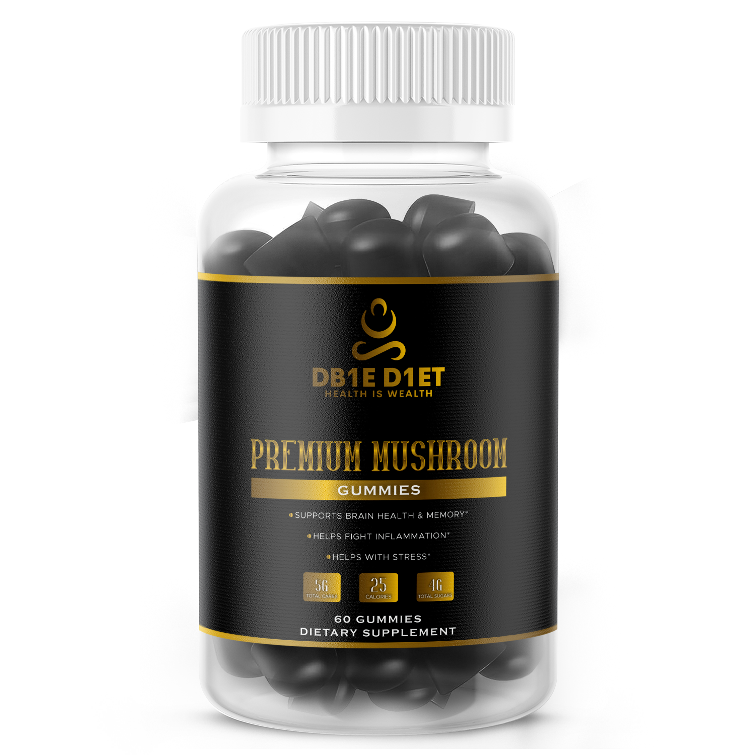 Premium Shilajit Gummies w/Ashwagandha