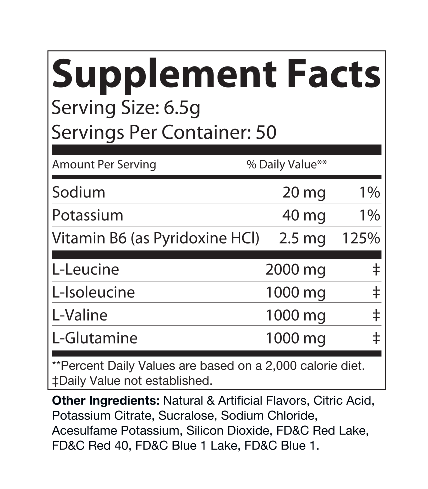 BCAA Grape 325g – 50 servings